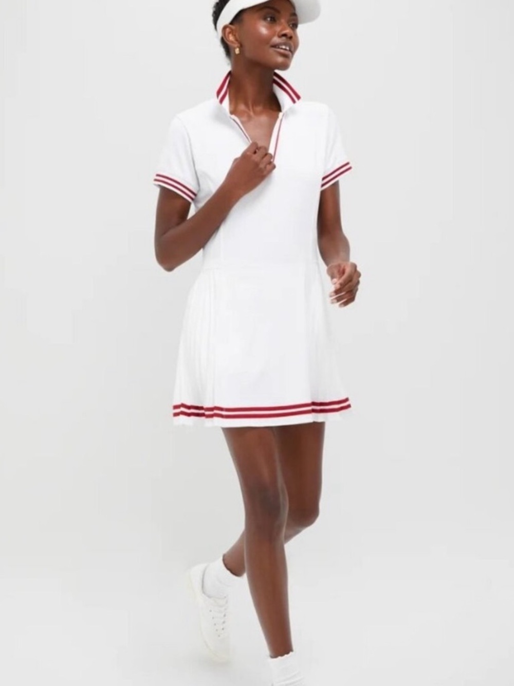 Tuckernuck Sport White Performance Jersey Beatrice Tennis Dress XXS NWT - Picture 6 of 9
